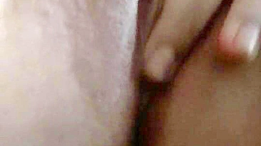 Amateur Masturbation with Big Boobs and Wet Pussy