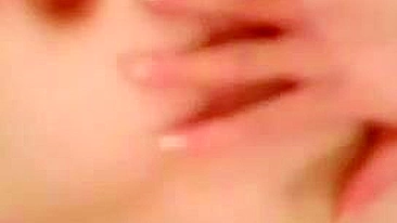 Amateur Asian Babe Fingers Herself in Homemade Masturbation Selfie Tease