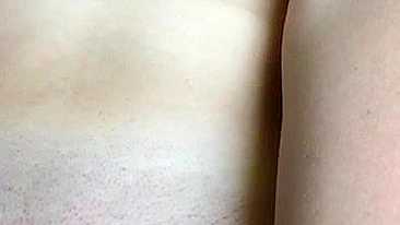 Brunette Babe Selfie Masturbation with Big Boobs and Fingering