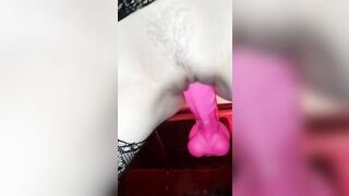 Masturbation Masterclass with Big Dildos & Squirting Orgasms