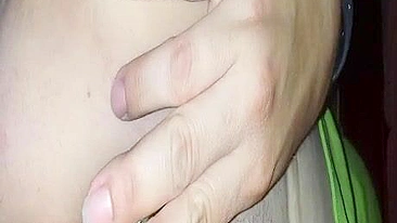 MILF Masturbates with Cucumber & Dildo in Homemade Porn!