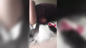 Muff Munching Moans - Hairy Pussy Fingered Homemade Orgasm