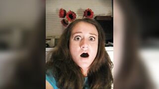 Masturbation Selfies with Sex Toys - Brunette College Student Homemade Dildo Fuck & Orgasm