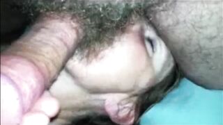 MILF Wife Hairy Masturbation Blowjob Amateur Homemade Porn