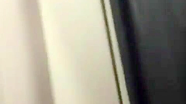 Petite Brunette College Babe Masturbates with Dildo in Homemade Selfie