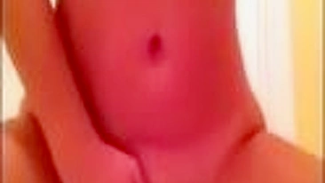 Cowgirl Masturbates with Big Dildo & Cums Loudly - Amateur Homemade Sex