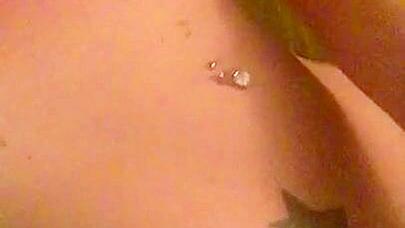 Blonde Babe Selfie Masturbation Pt. 1 / Big Boobs & Fingering