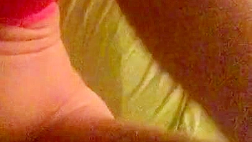 Blonde Babe Selfie Masturbation Pt. 1 / Big Boobs & Fingering