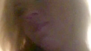 Blonde Babe Selfie Masturbation Pt. 1 / Big Boobs & Fingering