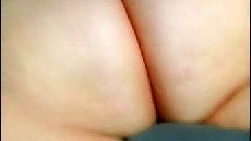 Chubby Girl Homemade Masturbation Session with Big Ass and Pillow