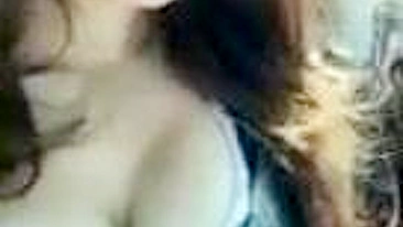 Brunette Babe Car Masturbation Orgasm  -Homemade Public Selfie
