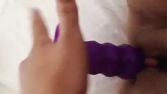 MILF Wife Amateur Masturbation with Dildo and Sex Toys