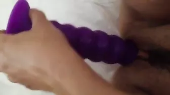 MILF Wife Amateur Masturbation with Dildo and Sex Toys