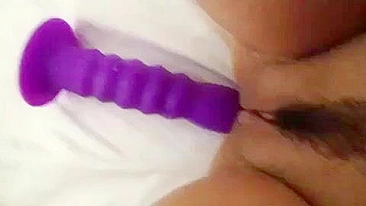 MILF Wife Amateur Masturbation with Dildo and Sex Toys