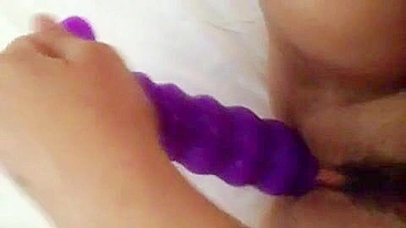 MILF Wife Amateur Masturbation with Dildo and Sex Toys