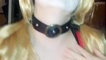 Masturbation Moans and Orgasms with Big Boobs and Sex Toys