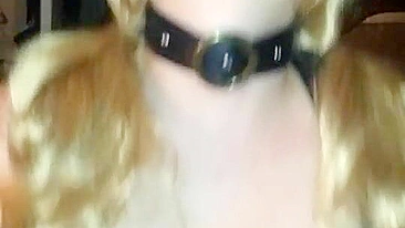 Masturbation Moans and Orgasms with Big Boobs and Sex Toys