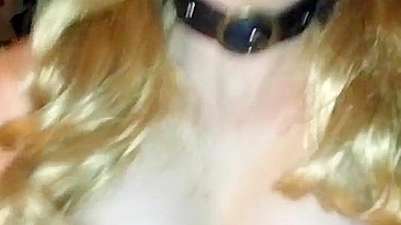 Masturbation Moans and Orgasms with Big Boobs and Sex Toys