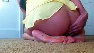 College Cutie Dirty Masturbation with Big Dildo!