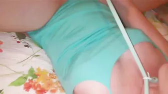 MILF Self-Chokes on Dildo Fuck & BDSM Masturbation in Heels - Amateur Homemade Sex Toy Fun!