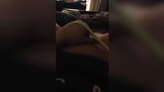 Homemade Masturbation Selfie with Rubbing Pussy Play and Orgasm