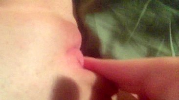 Tight Teen Pussy Masturbates with Finger and Selfies