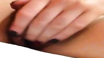 Amateur Brunette Fingerings Hairy Pussy Homemade Masturbation