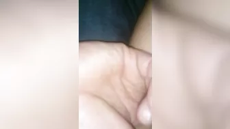 Amateur GF Masturbates with Fingers & Anal Toy