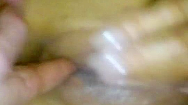 Amateur GF Masturbates with Fingers & Anal Toy