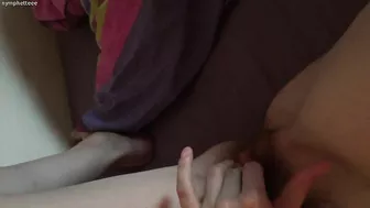 Natural Beauties' Masturbation Playtime / Big Boobs & Hairy Pussy