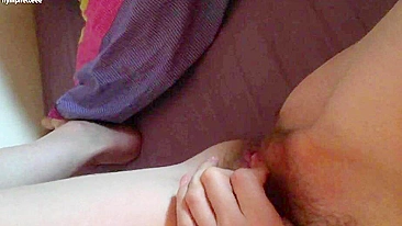 Natural Beauties' Masturbation Playtime / Big Boobs & Hairy Pussy