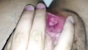 MILF Wife Hairy Pussy Rubdown - Amateur Fingering & Masturbation