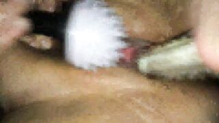 MILF Wife First External Squirt with Sex Toys & Amateur Masturbation