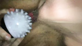 MILF Wife First External Squirt with Sex Toys & Amateur Masturbation