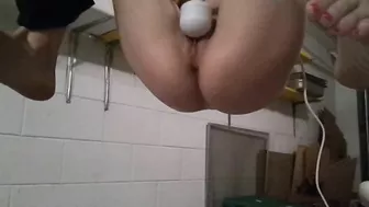 MILF Squirts Amidst BDSM Bondage and Homemade Masturbation