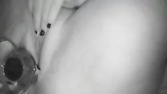 MILF Masturbates with Dildo & Wet Pussy in Homemade Sex Toy Fuck