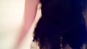 College Brunette First Anal Masturbation with Homemade Butt Plug