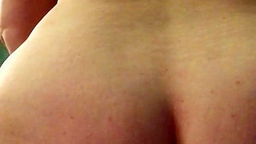 Anal Masturbation with Dildos and Moaning Amateur