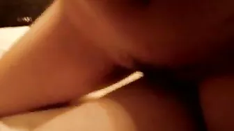 Amateur Asian GF Edgy BJ Cumshot on Pussy!