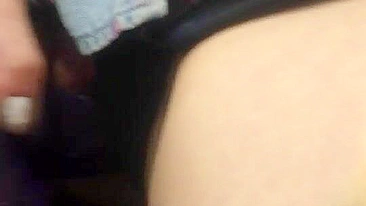 Amateur Student Public Masturbation with Dildo in Study Room