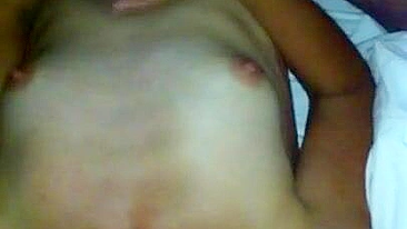 Mini Masturbation Mania - Skinny Brunette Fingers Her Pussy & Strokes Cock!