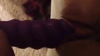 Sexy MILF Wife Amateur Masturbation with Dildo and Sex Toys