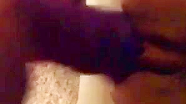 Sexy MILF Wife Amateur Masturbation with Dildo and Sex Toys