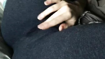 Self-Love Sesh - Amateur Fingerings & Creamy Pussy in Yoga Tights