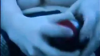 MILF Masturbates with Dildo in Car - Amateur Blonde Busty Orgasm