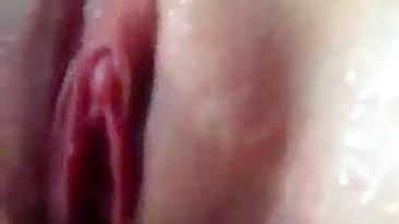 Amateur Redhead Girlfriend Squirts in Car during Homemade Masturbation Session