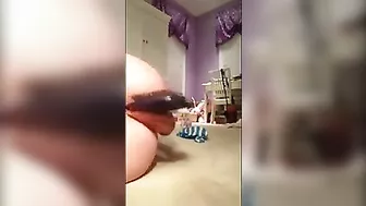 Small Titted Teen Masturbates with DP and Anal Toy