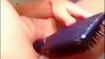 Small Titted Teen Masturbates with DP and Anal Toy