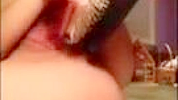 Small Titted Teen Masturbates with DP and Anal Toy