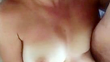 Mutual Masturbation with Big Boobs & Cum in Mouth - Amateur Busty Milf Homemade Facial